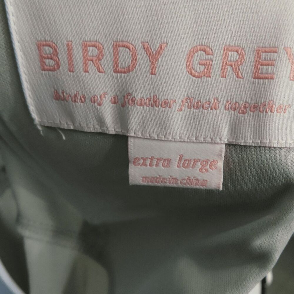 Birdy Grey Dove Gray Spence V-Neck Convertible Dress X-Large - Picture 8 of 8